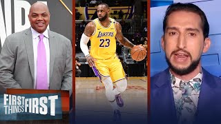 Nick Wright Reacts To Charles Barkley Not Ranking Lebron Over Mj I Nba I First Things First
