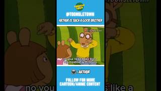 Arthur being a good big brother | Arthur shorts youtubeshorts arthur sibilings funnymoments
