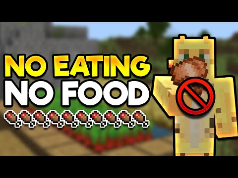 Can I Beat Minecraft Without Eating At All One Life Hard 