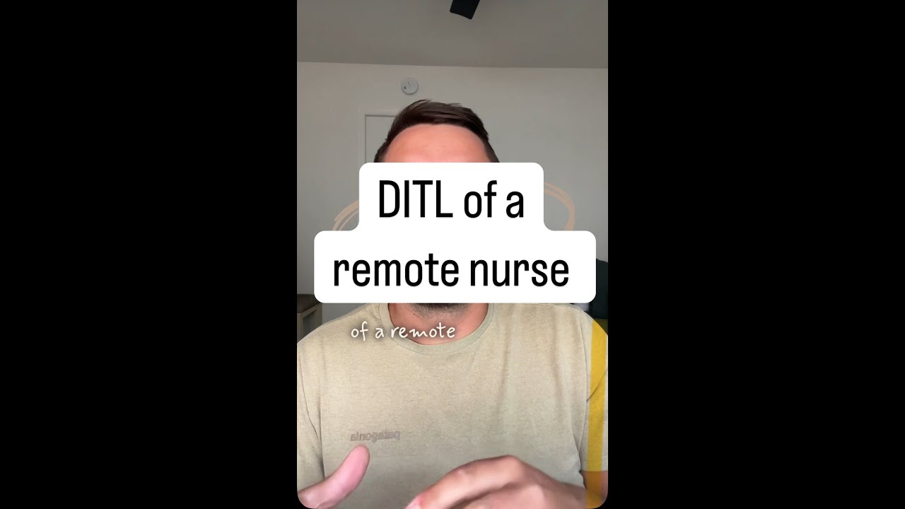 Day in the Life of a Remote Telehealth Nurse - YouTube