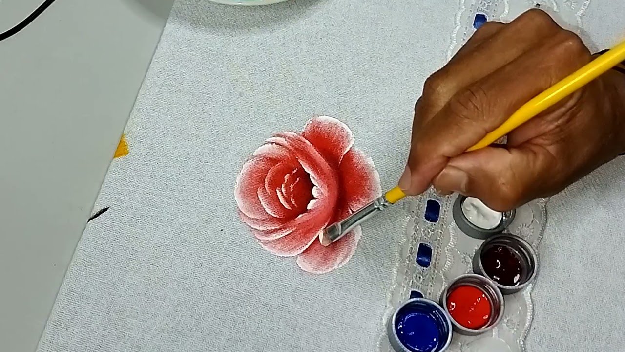 #DicaRapidadaSemana - Aprenda a Pintar Rosas Sem Risco
