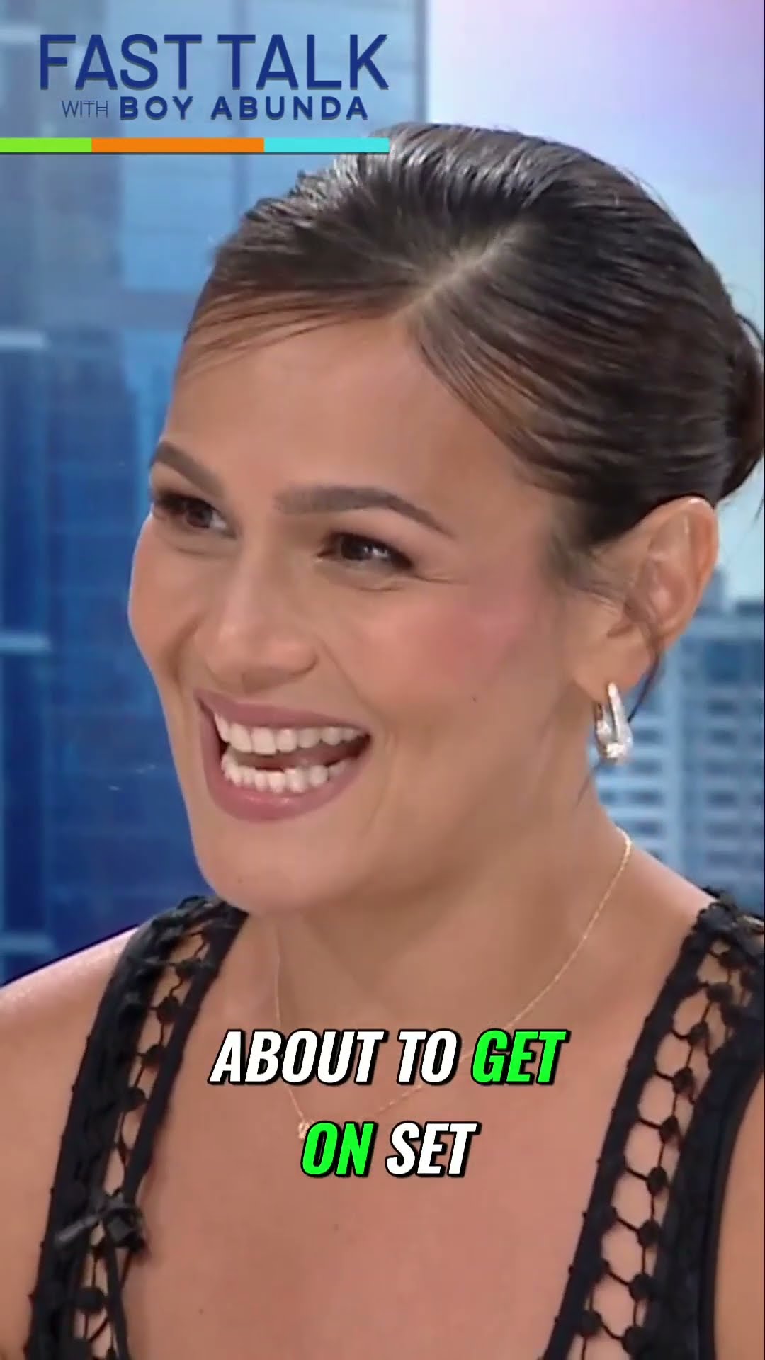 Natatakot ba si Iza Calzado sa pag-shoot ng mga horror films? #shorts | Fast Talk with Boy Abunda