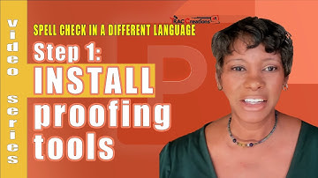 Install Proofing Tools in PowerPoint to Spell Check Another Language