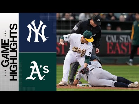 Yankees vs. A's Game Highlights (6/28/23) | MLB Highlights