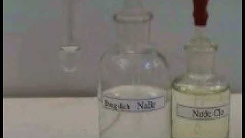 [ Hóa Học Online ] Nước Clo tác dụng với dung dịch natri bromua