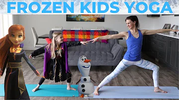Kids Yoga Frozen 2 / Family Yoga Led By Princess Anna (ages 3-8)