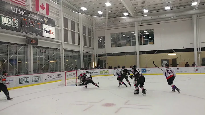 Youngstown Phantoms #52 Craig Needham scores a goa...