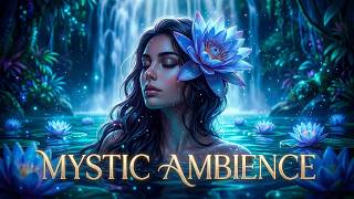 Divine Feminine Energy | Glowing Fantasy Forest &amp; Goddess Waterfall Ambience