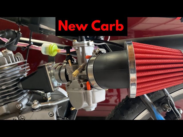 Motorized Bike Kit Dio Reed Valve & Carburetor Kit For 66cc/80cc Gas ...