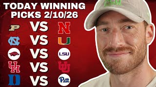 College Basketball Picks & Predictions Today 2/10/26 | NCAAB Picks Today