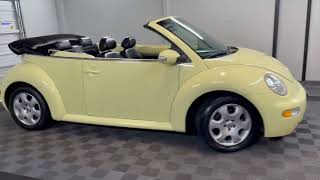 2003 Volkswagen New Beetle Convertible GLS