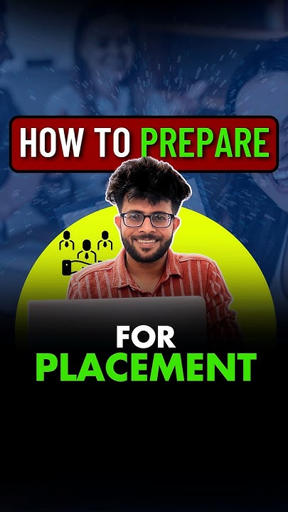 How to prepare for Placement in 3 Months | Last Moment Tuitions - YouTube