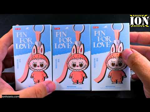 Pop Mart Original Labubu Pin For Love Blindboxes Unboxing 3