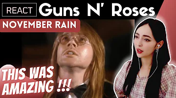 Guns N' Roses - November Rain | First Time Reaction !!!