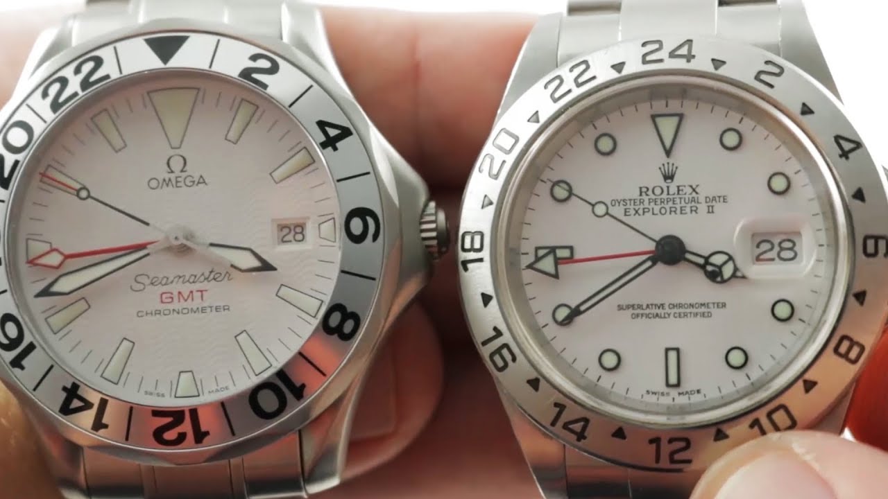 rolex explorer 2 vs omega speedmaster