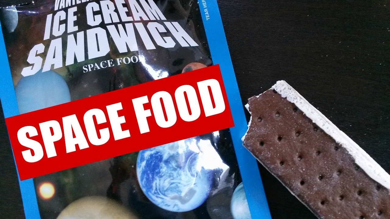 Tasting Astronaut Ice Cream Sandwich Youtube