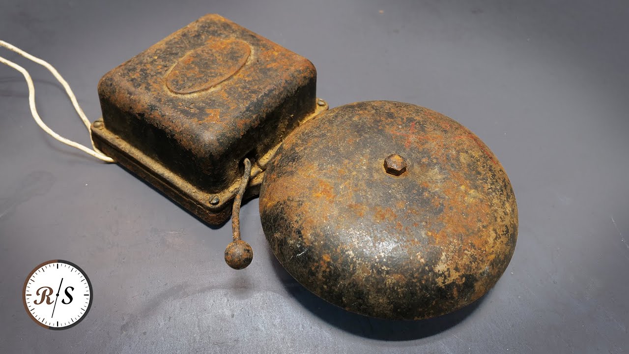 Antique Fire Bell Restoration YouTube
