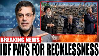 Iran DESTROYS 50 Bases IDF Massive Ballistic Missile Salvo—IDF OBLITERATED in Retaliation,U.S SILENT