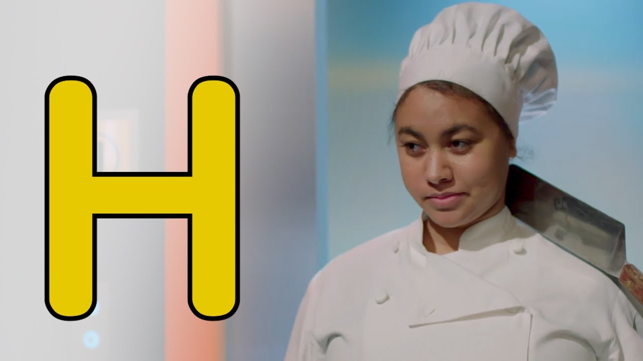 Bokstavshissen: Kiosken - Bokstaven H