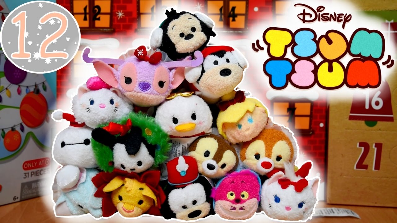 Calendrier De L'Avent Tsum Tsum 2016 – Neuf Et Scellé – Disney Avent