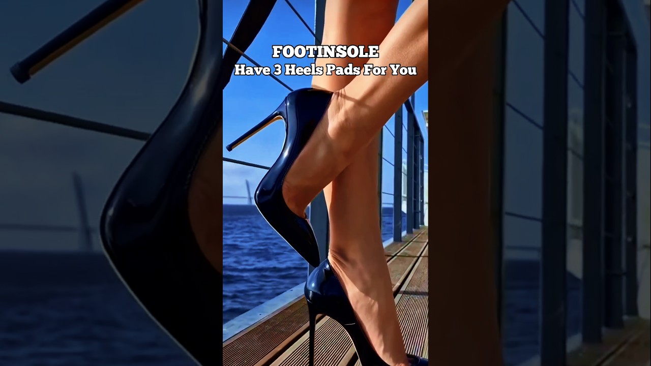 Comfort in High Heels? 👠✨ These Heel Pads Have You Covered! #footinsole #highheels #heelpads