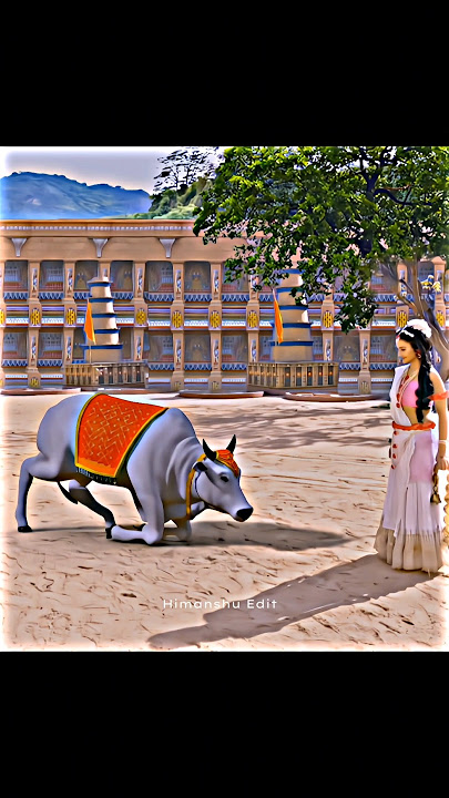 नंदी मिले माता पार्वती से 🔱🌺🙏 #shorts #mahadev #parvati