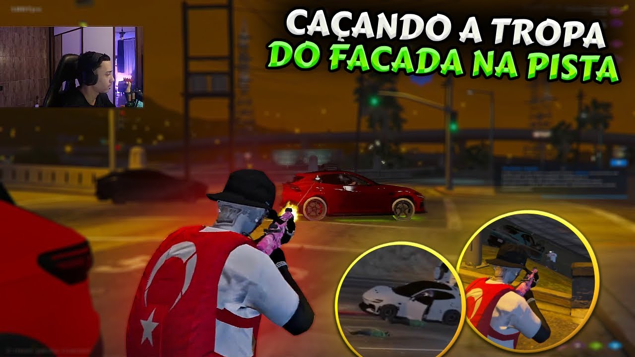 CAÇANDO A TROPA DO FACADA NA PISTA - TROCAÇÃO COM VÁRIAS TROPAS | HYPE ...