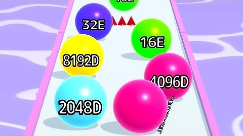 Ball Run 2048 💸🎱🏀 MAX LEVELS!! All Levels Gameplay Walkthrough Android, iOS NEW UPDATE