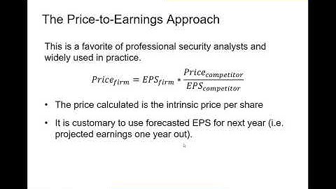 Stock Valuation Part 1: Market Multiples