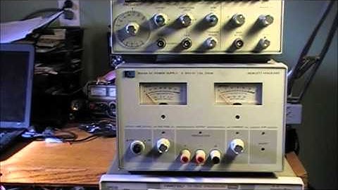 Electronic test equipment - Oscilloscope, Function Generator and  Variable DC Power Supply