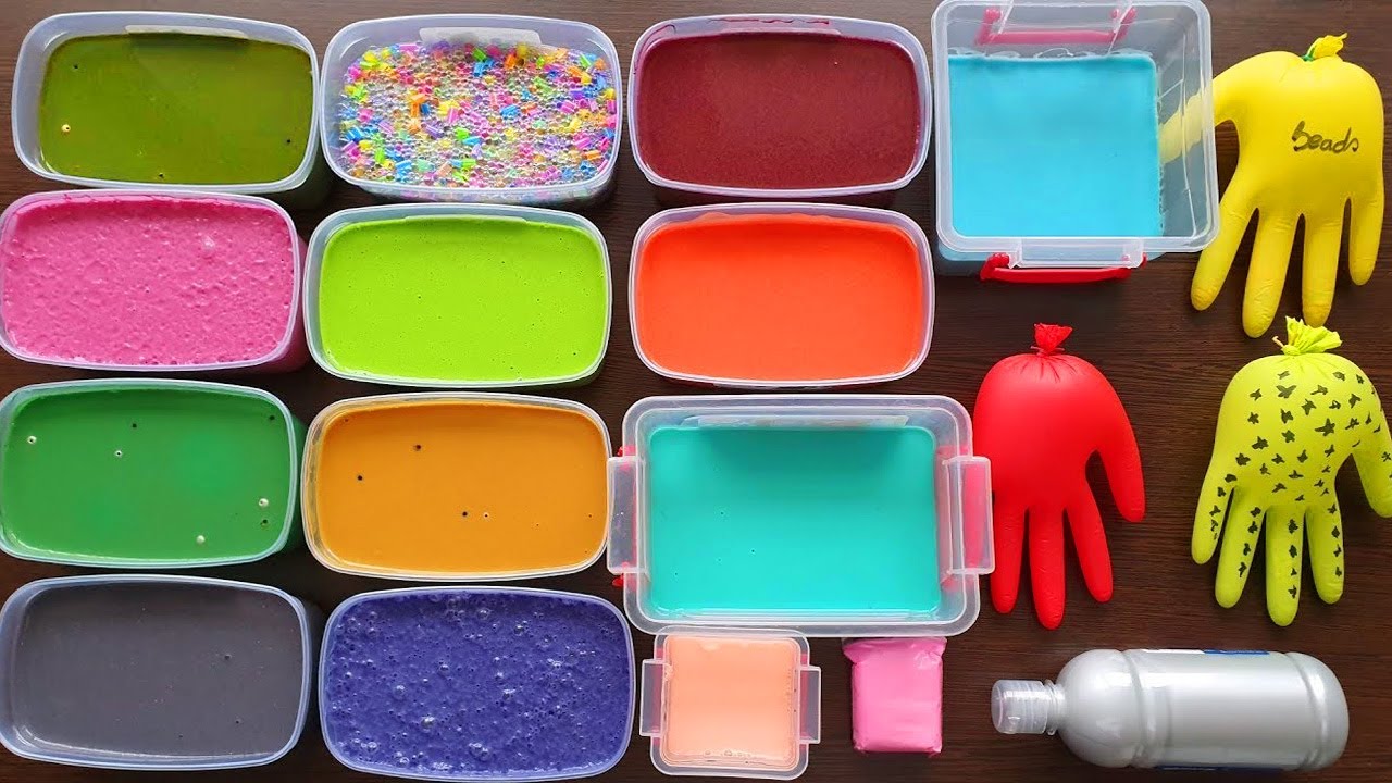 Slime Smoothie Mixing Slime and Stuff - Izabela Stress Satisfying