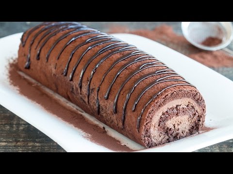 Video: Chocolate Roll With Air Filling