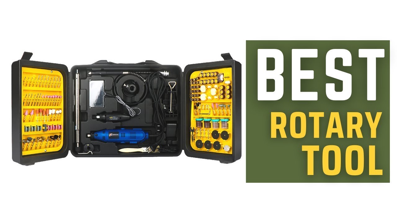 Best Budget Rotary Tool - 220V Double Mini Drill Rotary Tool Set!81