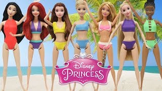 Play Doh Disney Princesses Swimsuits Inspired Costumes