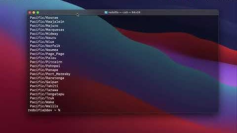 How to change your timezone on any MACBOOK Bigsur | Catalina | Sierra | Majave