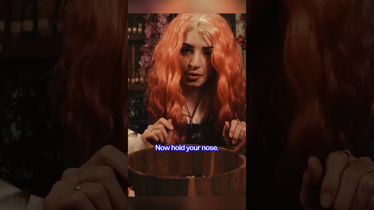 ASMR - Making your repellent potion  #shorts