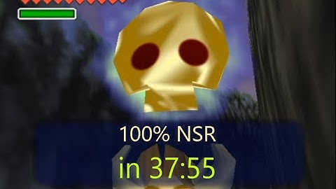 OoT 100% No Source Requirement Speedrun in 37:55