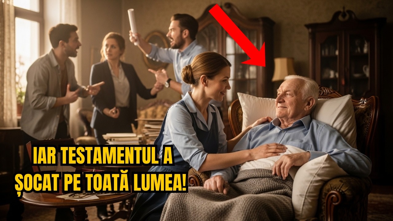 În timp ce copiii numărau banii din viitoarea moștenire, ea îi ținea mâna până la final…