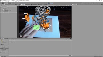Vuforia Virtual Button Animation