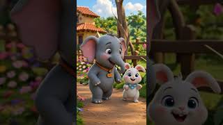 Chhotu Hathi aur Khargosh ki ye dosti ki kahani aapko kaisi lagi Comment me batao!#moralstories ❤️