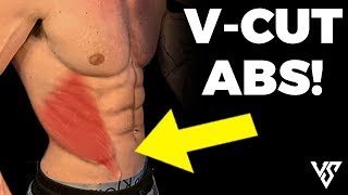 5 Minute V Cut Abs (NO EQUIPMENT NEEDED!) | V SHRED