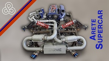 A37 - Arete Supercar Project- Mechanical redux, suspension and exhaust.