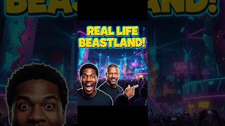 "I Opened the Real Life BEASTLAND! (Exclusive Tour with MrBeast &amp; Stars)" ---#shorts #mrbeast