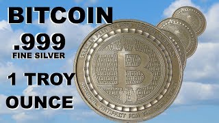 I Got a BITCOIN Silver Round 1 Troy Ounce 999 Fine Silver