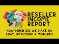 October 2019 Reseller Income Report - Ebay &amp; Poshmark