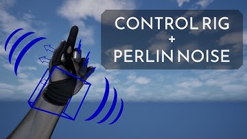 How to add perlin noise to control rig controls/bones in Unreal Engine 5