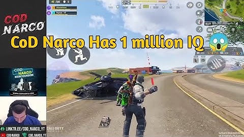 CoD Narco Has 1 million IQ 😱 | Call of Duty: Mobile