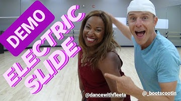 ELECTRIC SLIDE  -- Line Dance DEMO