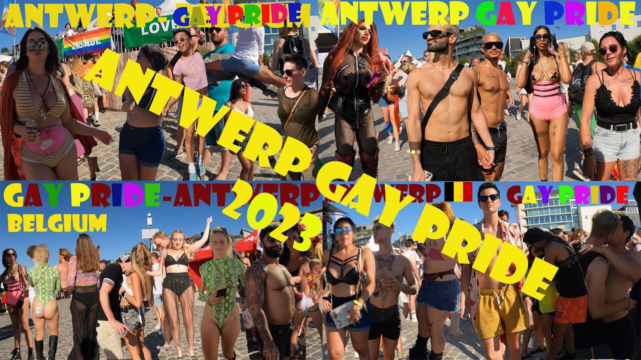 On the occasion of Antwerp gay pride 2023. Antwerp gay pride 2022 highlights