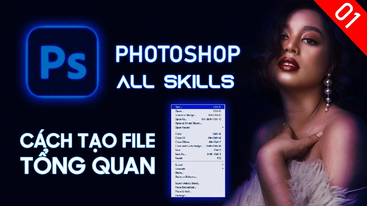 Học adobe photoshop | HỌC PHOTOSHOP 2021 BÀI 01| BIGME